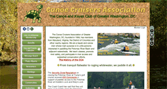 Desktop Screenshot of canoecruisers.org